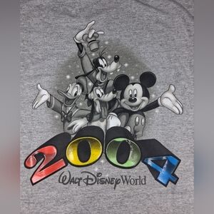 Vintage Walt Disney World 2004 Y2k T-shirt Mens Size XL/TG